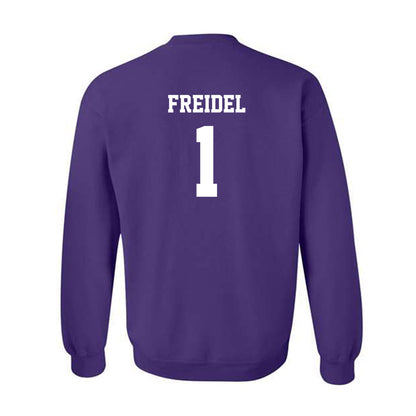 JMU - NCAA Men's Basketball : Noah Freidel - Crewneck Sweatshirt Classic Fashion Shersey