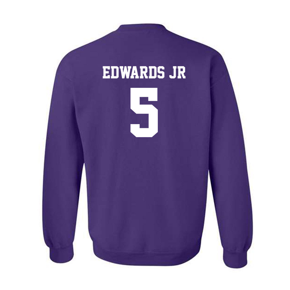 JMU - NCAA Men's Basketball : Terrence Edwards Jr - Crewneck Sweatshirt Classic Fashion Shersey
