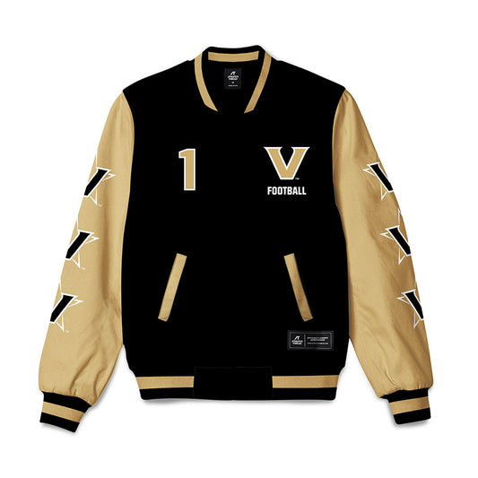 Vanderbilt - NCAA Football : CJ Taylor - Bomber Jacket