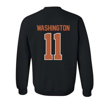 Texas - NCAA Softball : Alyssa Washington - Crewneck Sweatshirt Classic Shersey