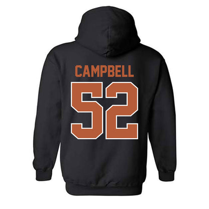 Texas - NCAA Football : Dj Campbell - Hooded Sweatshirt Classic Shersey