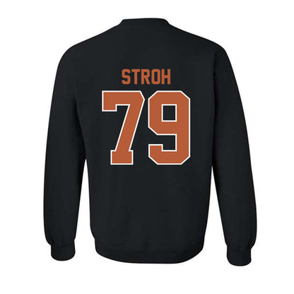 Texas - NCAA Football : Connor Stroh - Crewneck Sweatshirt Classic Shersey