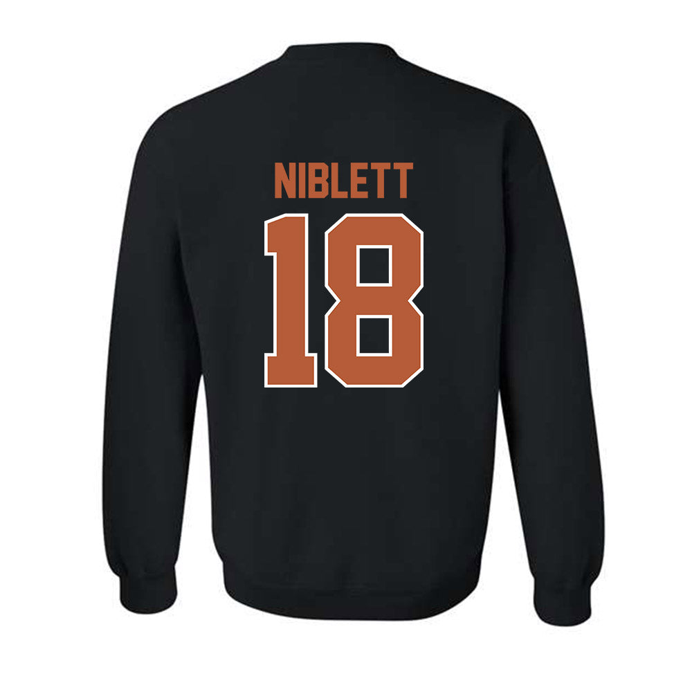 Texas - NCAA Football : Ryan Niblett - Crewneck Sweatshirt Classic Shersey