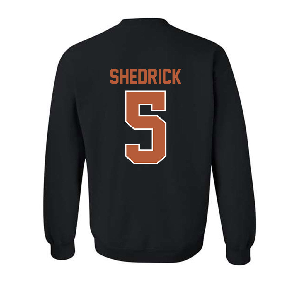 Texas - NCAA Men's Basketball : Kadin Shedrick - Crewneck Sweatshirt Classic Shersey