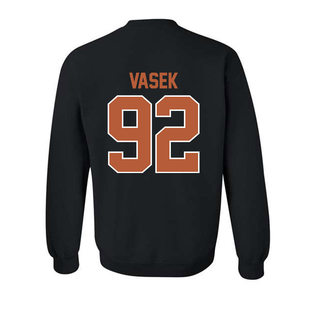 Texas - NCAA Football : Colton Vasek - Crewneck Sweatshirt Classic Shersey