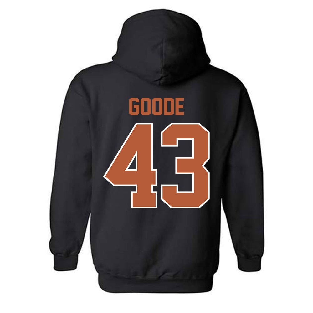 Texas - NCAA Softball : Leighann Goode - Hooded Sweatshirt Classic Shersey