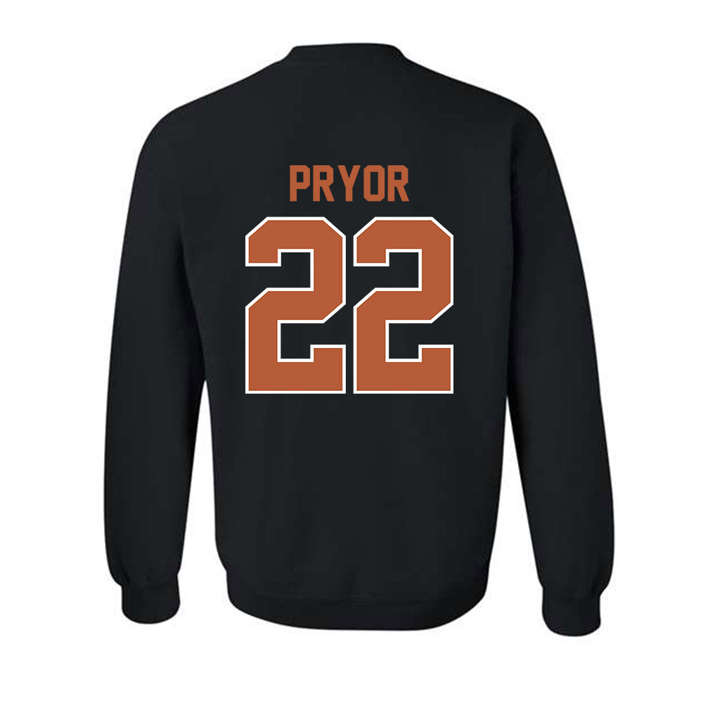 Texas - NCAA Men's Basketball : Devon Pryor - Crewneck Sweatshirt Classic Shersey