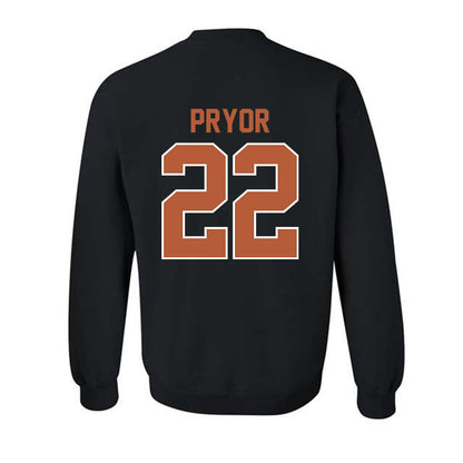 Texas - NCAA Men's Basketball : Devon Pryor - Crewneck Sweatshirt Classic Shersey