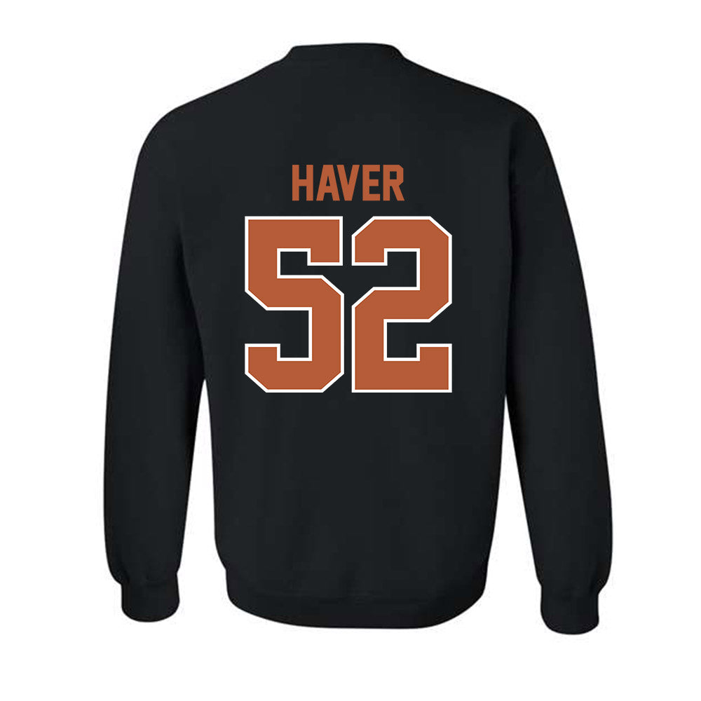 Texas - NCAA Football : Tate Haver - Crewneck Sweatshirt Classic Shersey