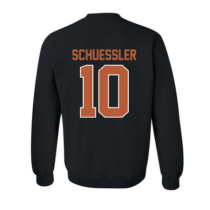 Texas - NCAA Baseball : Kimble Schuessler - Crewneck Sweatshirt Classic Shersey