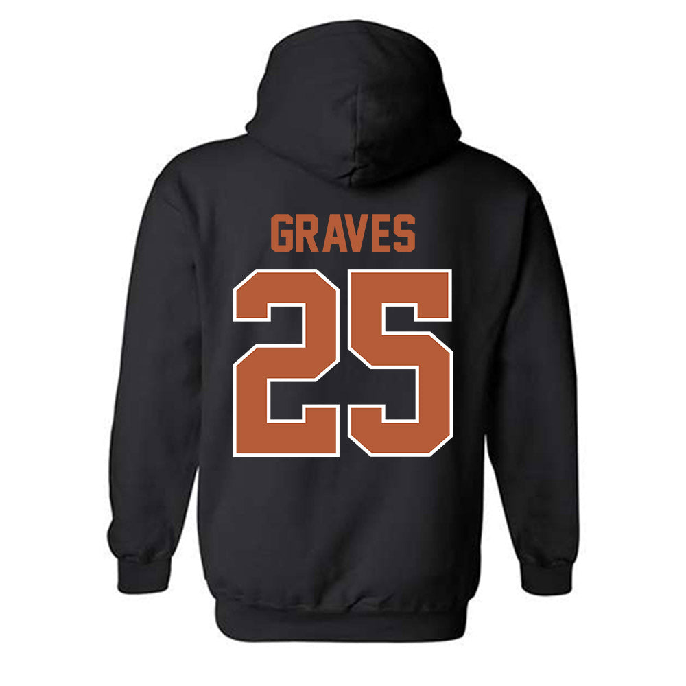 Texas - NCAA Women's Basketball : Sarah Graves - Hooded Sweatshirt Classic Shersey