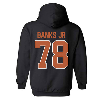 Texas - NCAA Football : Kelvin Banks Jr - Hooded Sweatshirt Classic Shersey