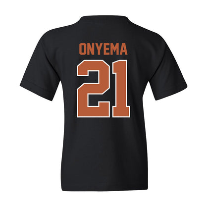 Texas - NCAA Men's Basketball : Ze'rik Onyema - Youth T-Shirt Classic Shersey