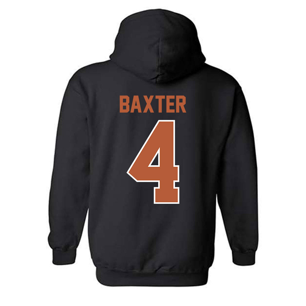 Texas - NCAA Football : CJ Baxter - Hooded Sweatshirt Classic Shersey