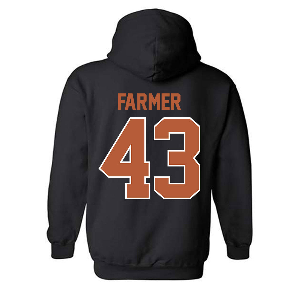 Texas - NCAA Baseball : Tommy Farmer - Hooded Sweatshirt Classic Shersey