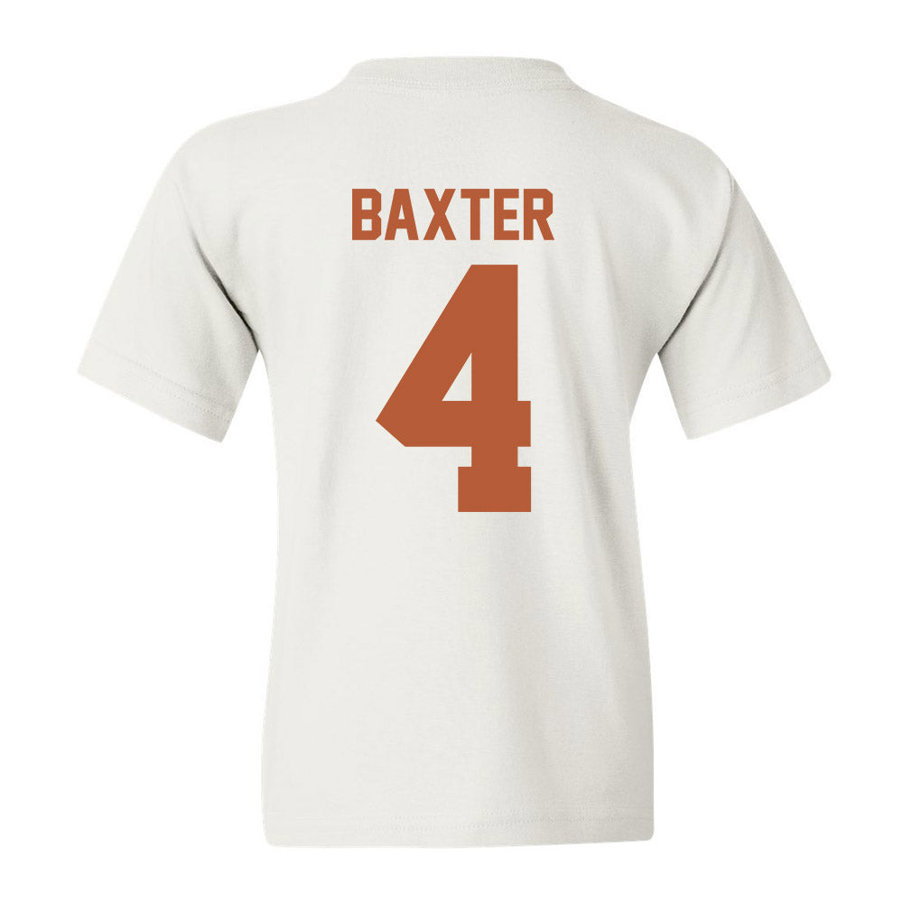 Texas - NCAA Football : CJ Baxter - Youth T-Shirt Classic Shersey