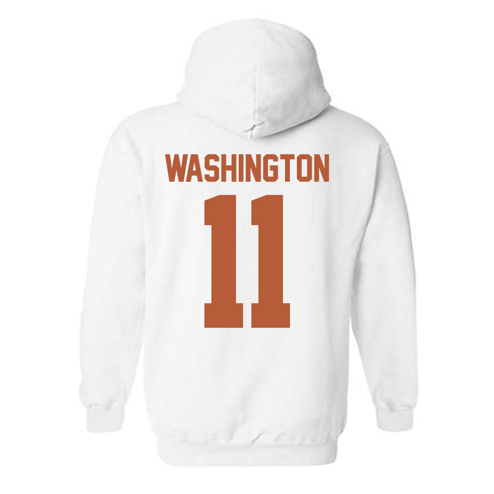 Texas - NCAA Softball : Alyssa Washington - Hooded Sweatshirt Classic Shersey