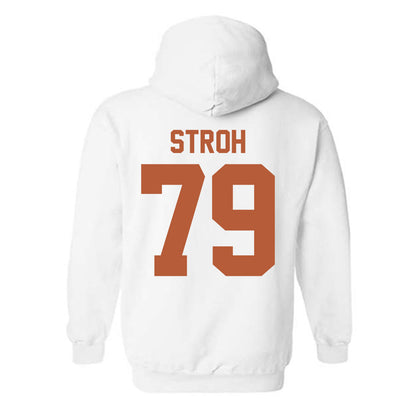 Texas - NCAA Football : Connor Stroh - Hooded Sweatshirt Classic Shersey