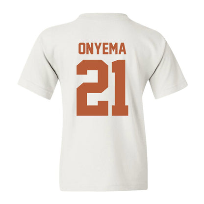 Texas - NCAA Men's Basketball : Ze'rik Onyema - Youth T-Shirt Classic Shersey