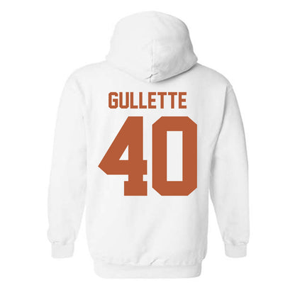 Texas - NCAA Football : Derion Gullette - Hooded Sweatshirt Classic Shersey