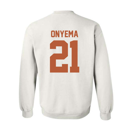 Texas - NCAA Men's Basketball : Ze'rik Onyema - Crewneck Sweatshirt Classic Shersey