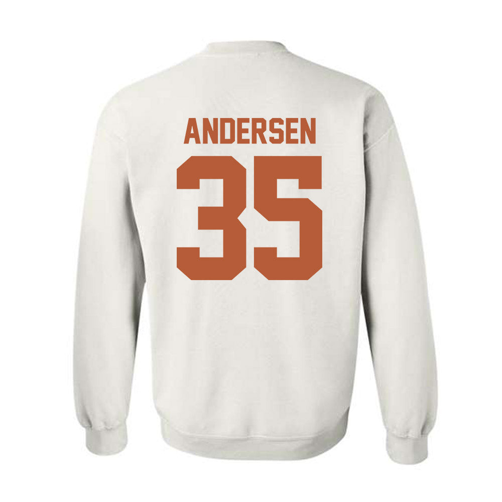 Texas - NCAA Football : Rett Andersen - Crewneck Sweatshirt Classic Shersey