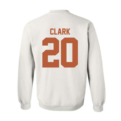 Texas - NCAA Men's Basketball : Preston Clark - Crewneck Sweatshirt Classic Shersey