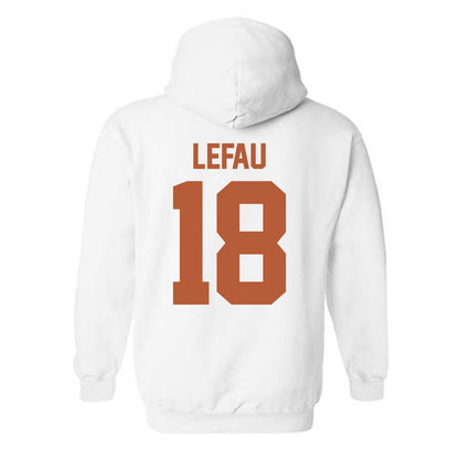 Texas - NCAA Football : Liona Lefau - Hooded Sweatshirt Classic Shersey