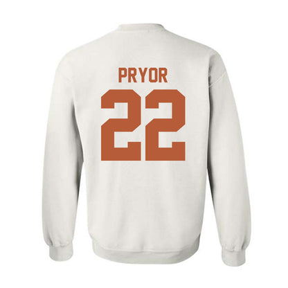 Texas - NCAA Men's Basketball : Devon Pryor - Crewneck Sweatshirt Classic Shersey