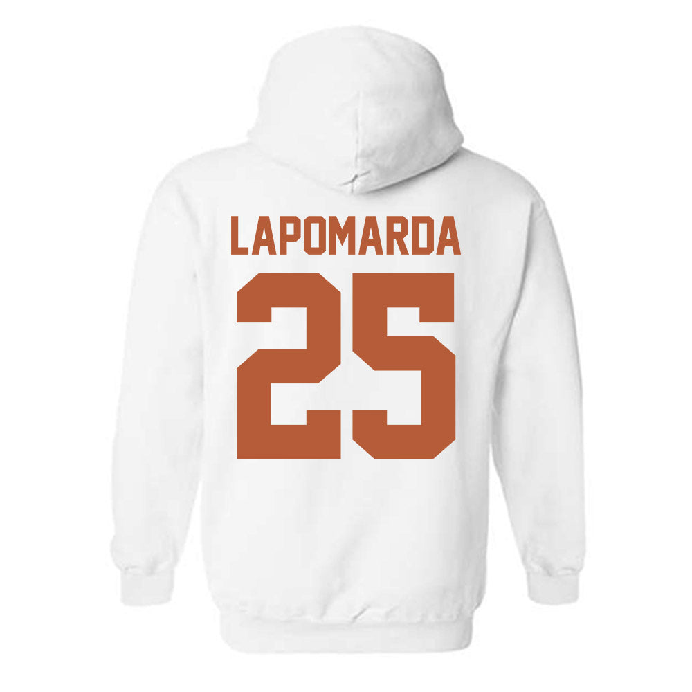 Texas - NCAA Women's Soccer : Lauren Lapomarda - Hooded Sweatshirt Classic Shersey