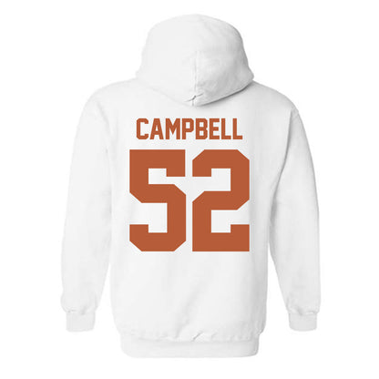 Texas - NCAA Football : Dj Campbell - Hooded Sweatshirt Classic Shersey