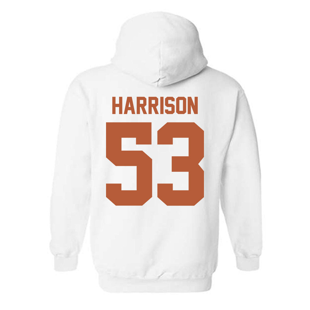 Texas - NCAA Baseball : Luke Harrison - Hooded Sweatshirt Classic Shersey