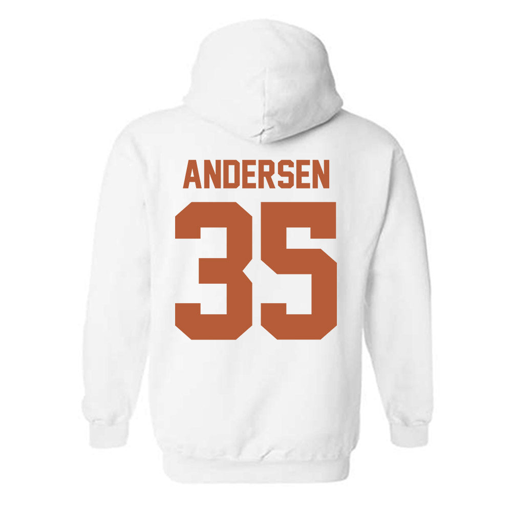 Texas - NCAA Football : Rett Andersen - Hooded Sweatshirt Classic Shersey