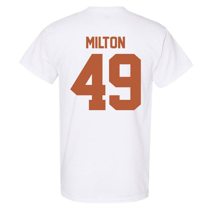 Texas - NCAA Football : Thatcher Milton - T-Shirt Classic Shersey