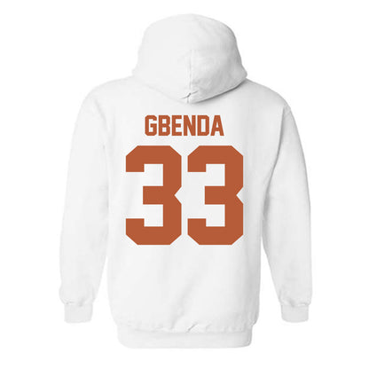 Texas - NCAA Football : David Gbenda - Hooded Sweatshirt Classic Shersey