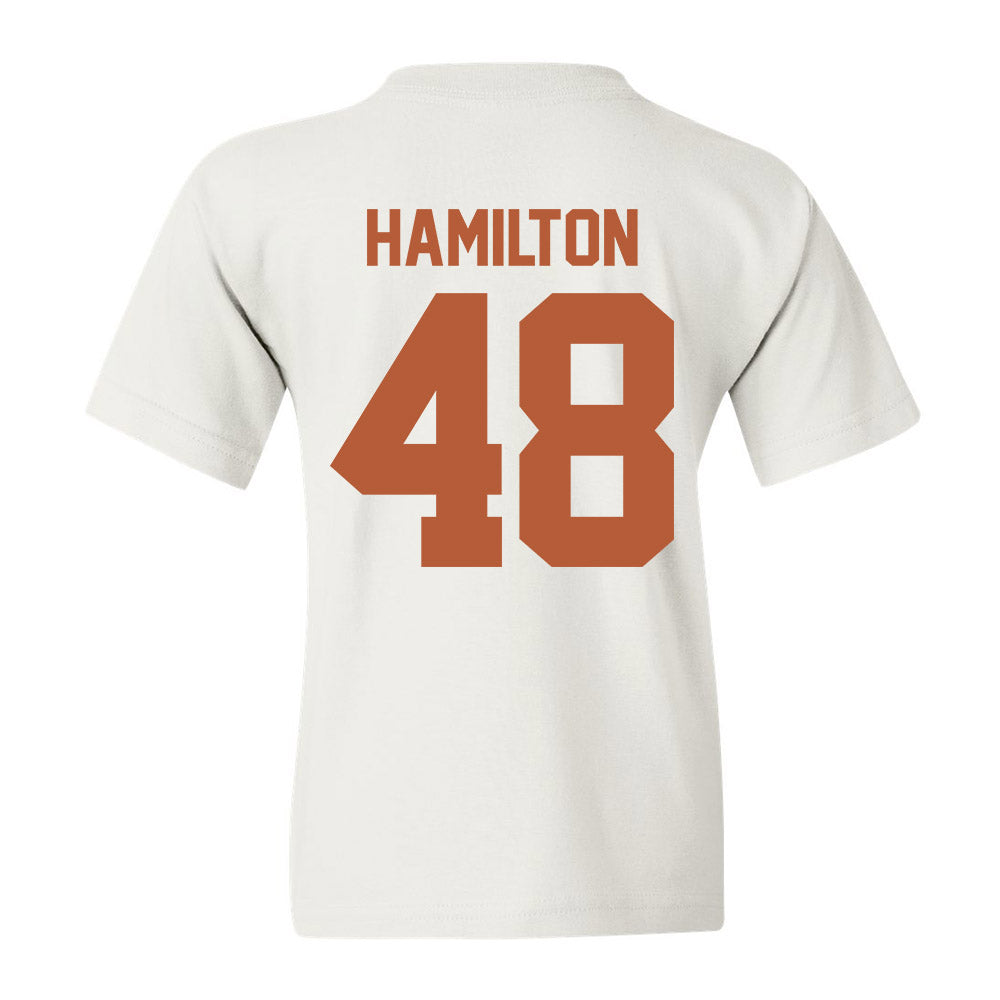 Texas - NCAA Baseball : Hudson Hamilton - Youth T-Shirt Classic Shersey