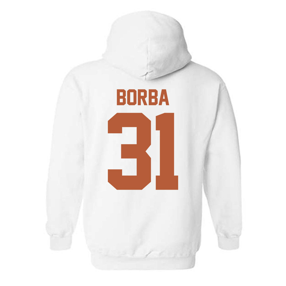 Texas - NCAA Baseball : Casey Borba - Hooded Sweatshirt Classic Shersey