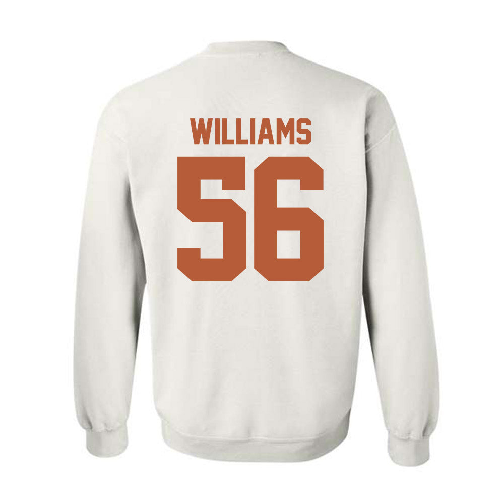 Texas - NCAA Football : Cameron Williams - Crewneck Sweatshirt Classic Shersey