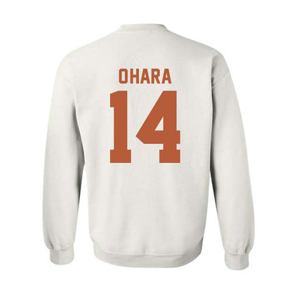 Texas - NCAA Baseball : Cade O'Hara - Crewneck Sweatshirt Classic Shersey