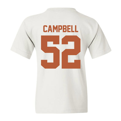 Texas - NCAA Football : Dj Campbell - Youth T-Shirt Classic Shersey