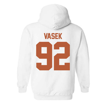 Texas - NCAA Football : Colton Vasek - Hooded Sweatshirt Classic Shersey