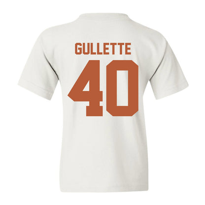 Texas - NCAA Football : Derion Gullette - Youth T-Shirt Classic Shersey