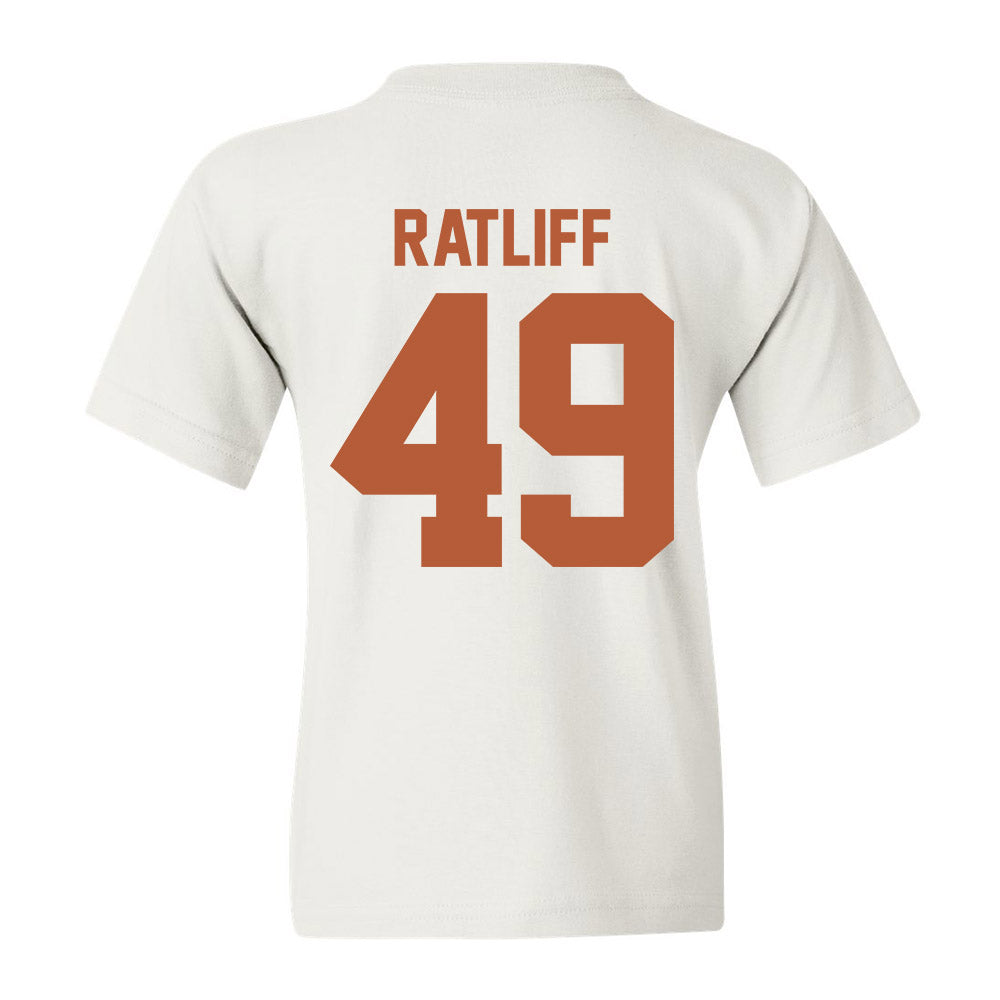 Texas - NCAA Football : Ian Ratliff - Youth T-Shirt Classic Shersey