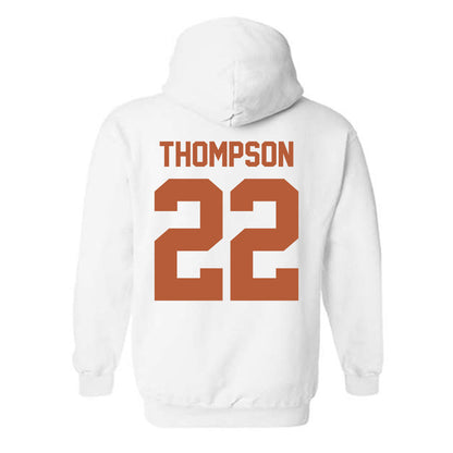 Texas - NCAA Women's Soccer : Breana Thompson - Hooded Sweatshirt Classic Shersey