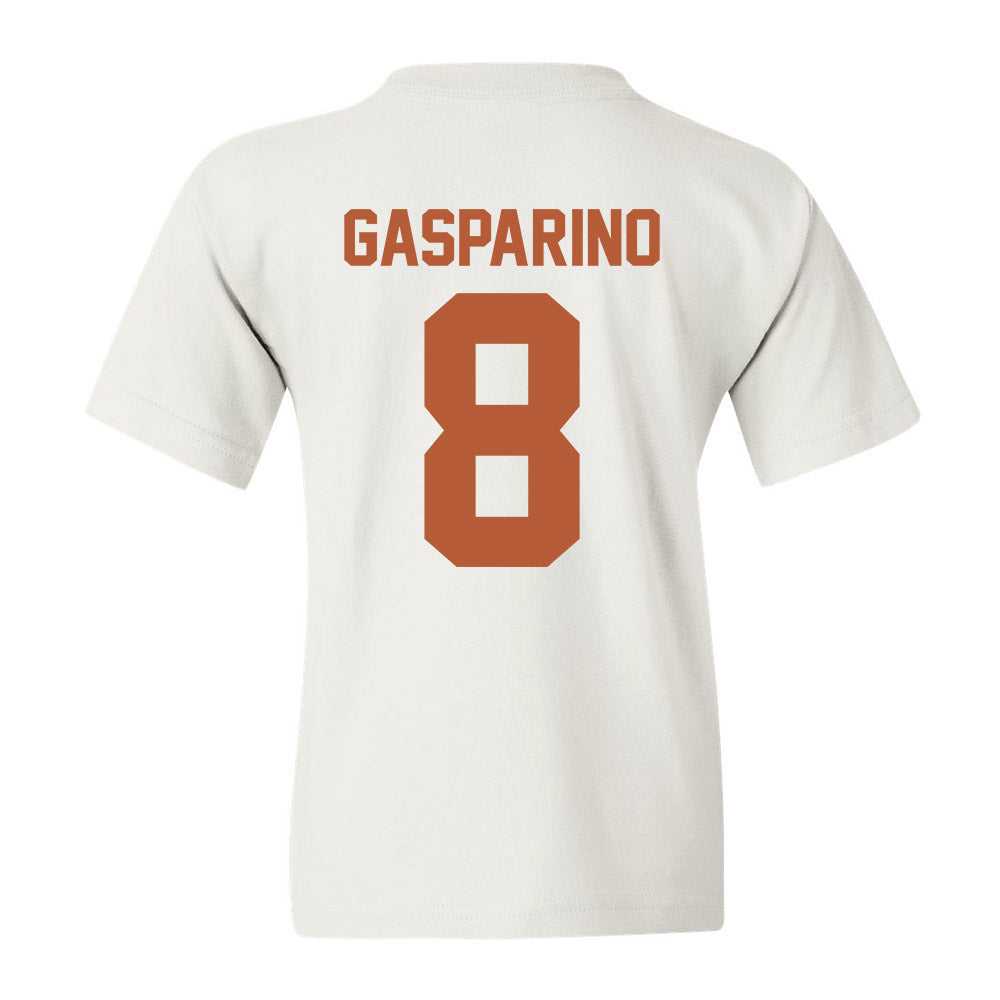 Texas - NCAA Baseball : Will Gasparino - Youth T-Shirt Classic Shersey