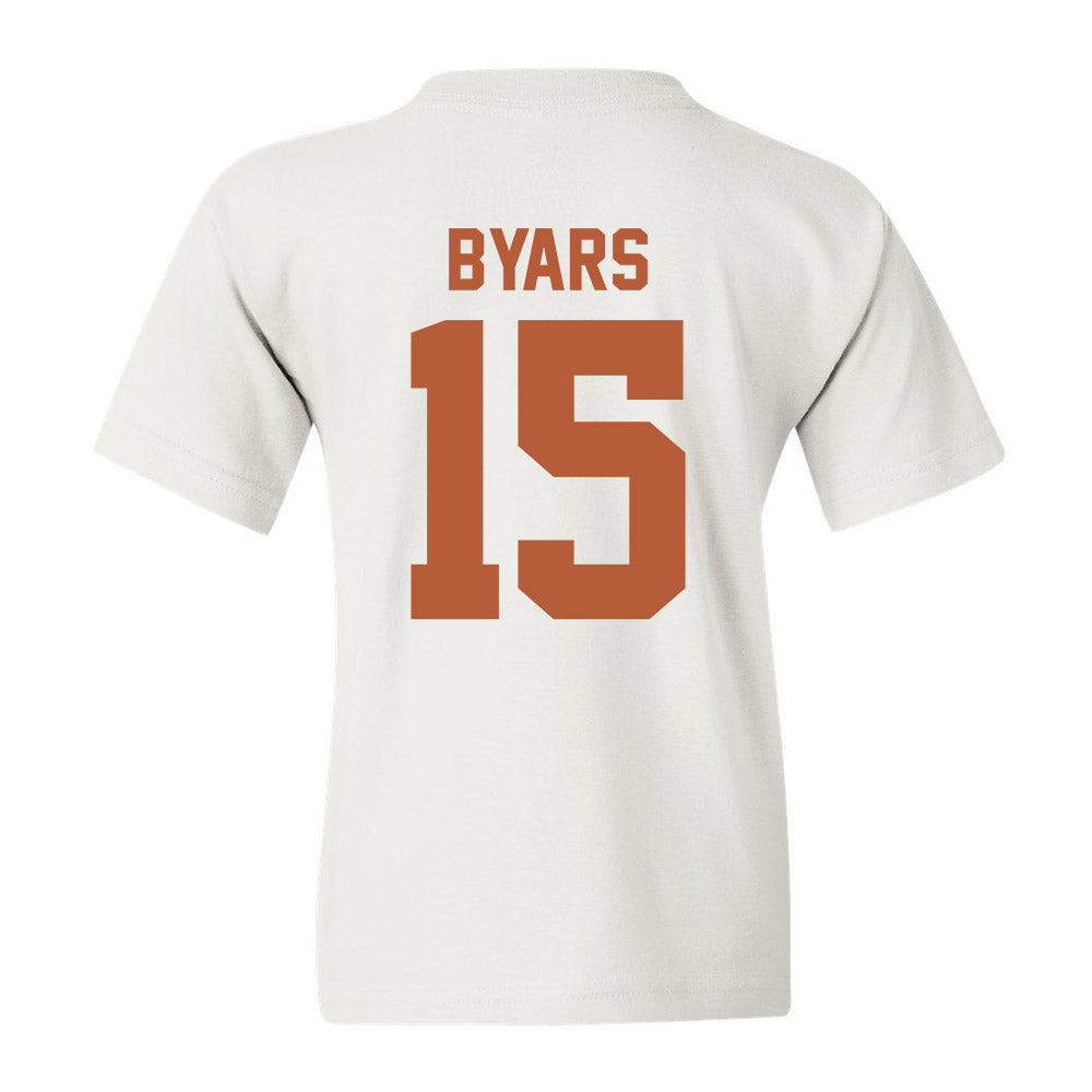 Texas - NCAA Women's Soccer : Trinity Byars - Youth T-Shirt Classic Shersey