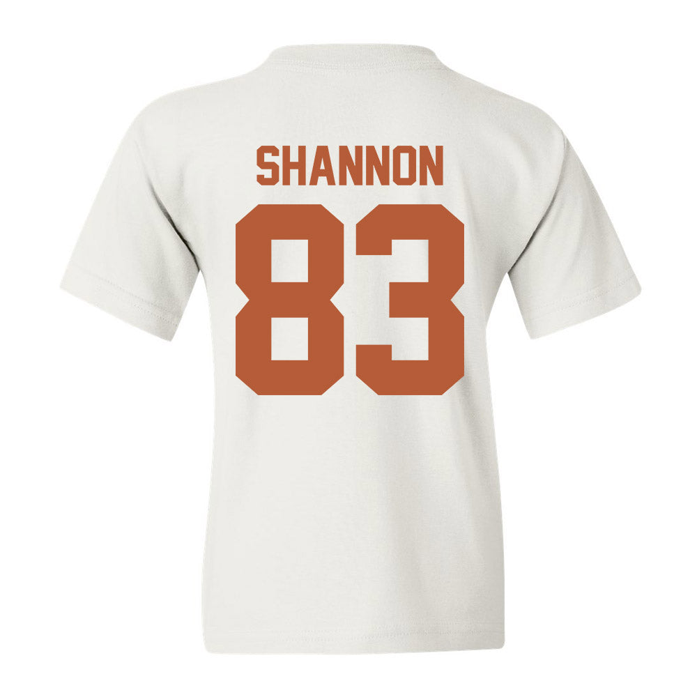 Texas - NCAA Football : Spencer Shannon - Youth T-Shirt Classic Shersey