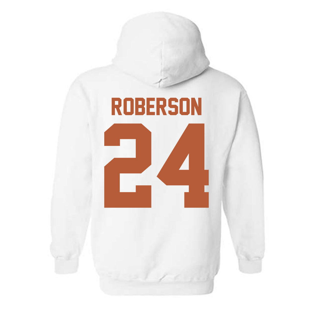 Texas - NCAA Football : Warren Roberson - Hooded Sweatshirt Classic Shersey