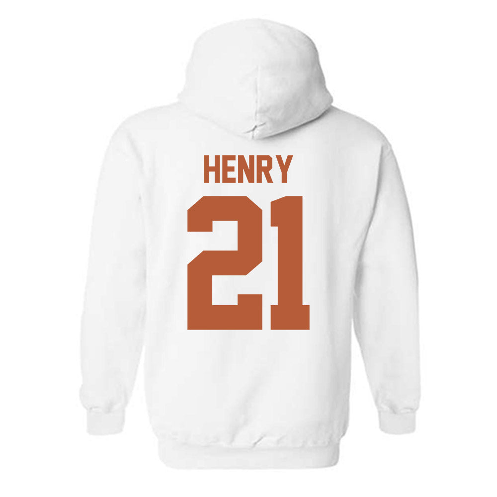 Texas - NCAA Softball : Kayden Henry - Hooded Sweatshirt Classic Shersey