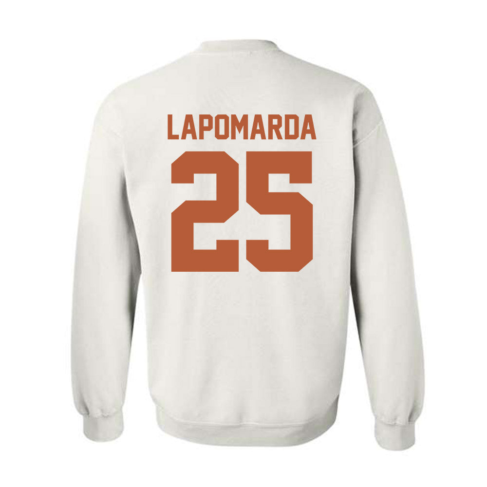 Texas - NCAA Women's Soccer : Lauren Lapomarda - Crewneck Sweatshirt Classic Shersey